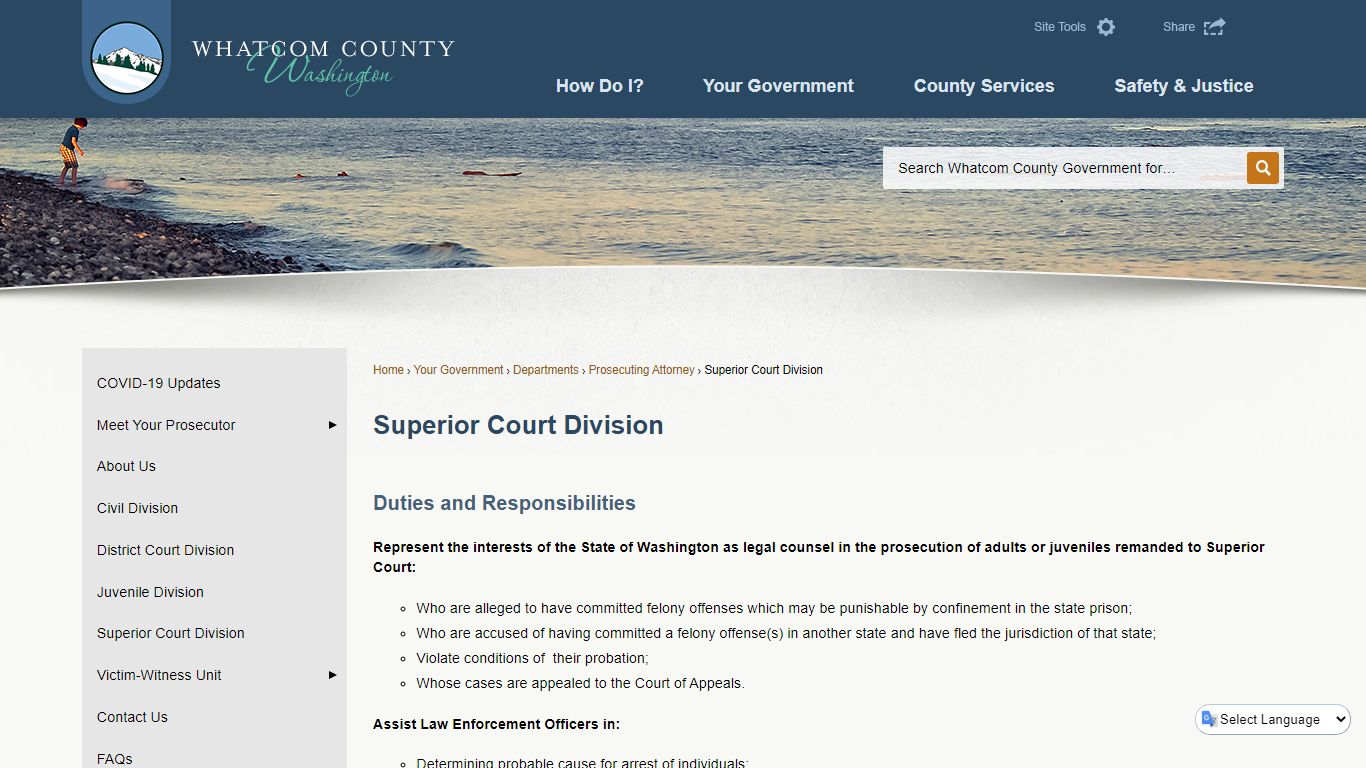 Superior Court Division | Whatcom County, WA - Official Website